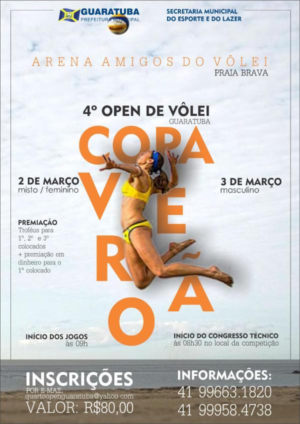 [4º OPEN de Vôlei em Guaratuba]
