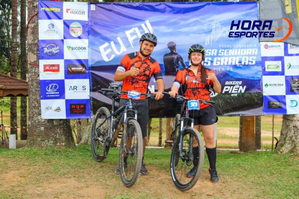 Chegada (lagos) - 1º Pedal do Santuário N. S. das Graças / Bikers Piên