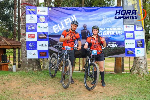 Chegada (lagos) - 1º Pedal do Santuário N. S. das Graças / Bikers Piên