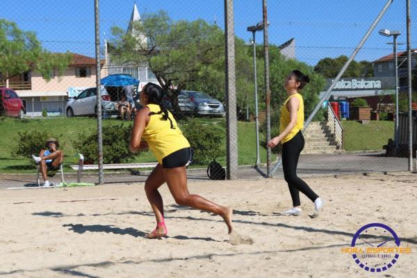 Confira as fotos do vôlei de areia de duplas femininas