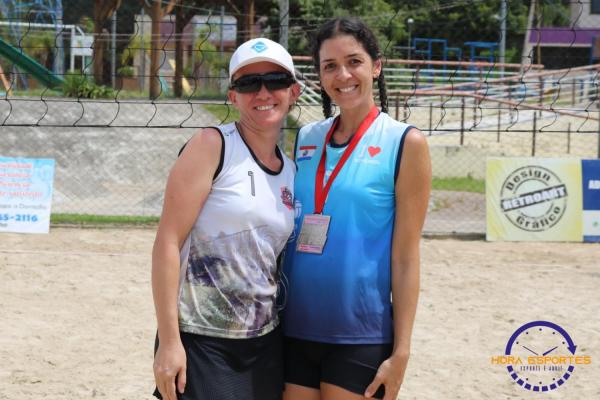 Confira as fotos do vôlei de areia de duplas femininas