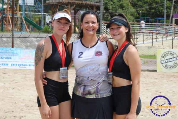 Confira as fotos do vôlei de areia de duplas femininas