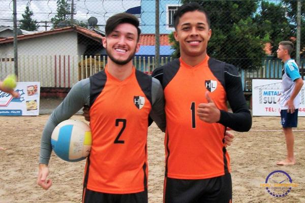 Confira as fotos do vôlei de areia de duplas masculinas