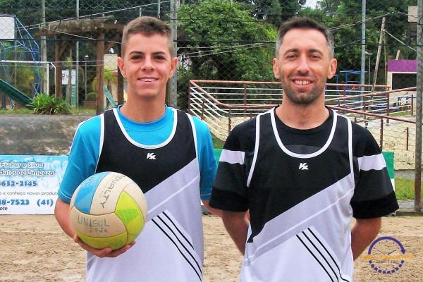 Confira as fotos do vôlei de areia de duplas masculinas