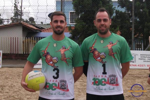 Confira as fotos do vôlei de areia de duplas masculinas