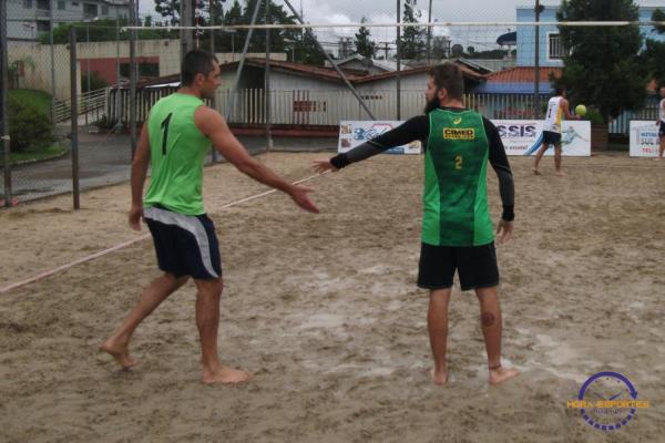 Confira as fotos do vôlei de areia de duplas masculinas