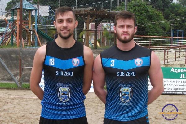 Confira as fotos do vôlei de areia de duplas masculinas