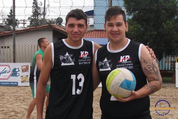 Confira as fotos do vôlei de areia de duplas masculinas