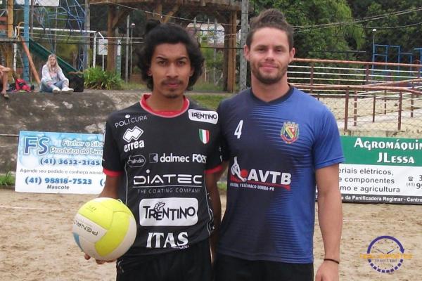 Confira as fotos do vôlei de areia de duplas masculinas