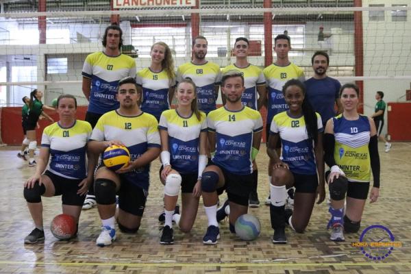 Confira as fotos do Voleibol Misto