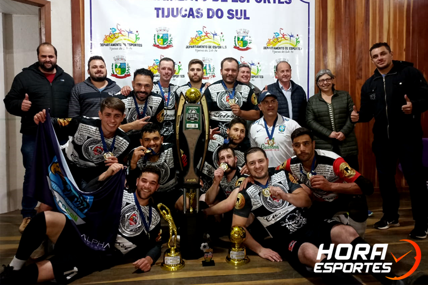 Eletrocell é Campeão Municipal de Futsal em Tijucas do Sul
