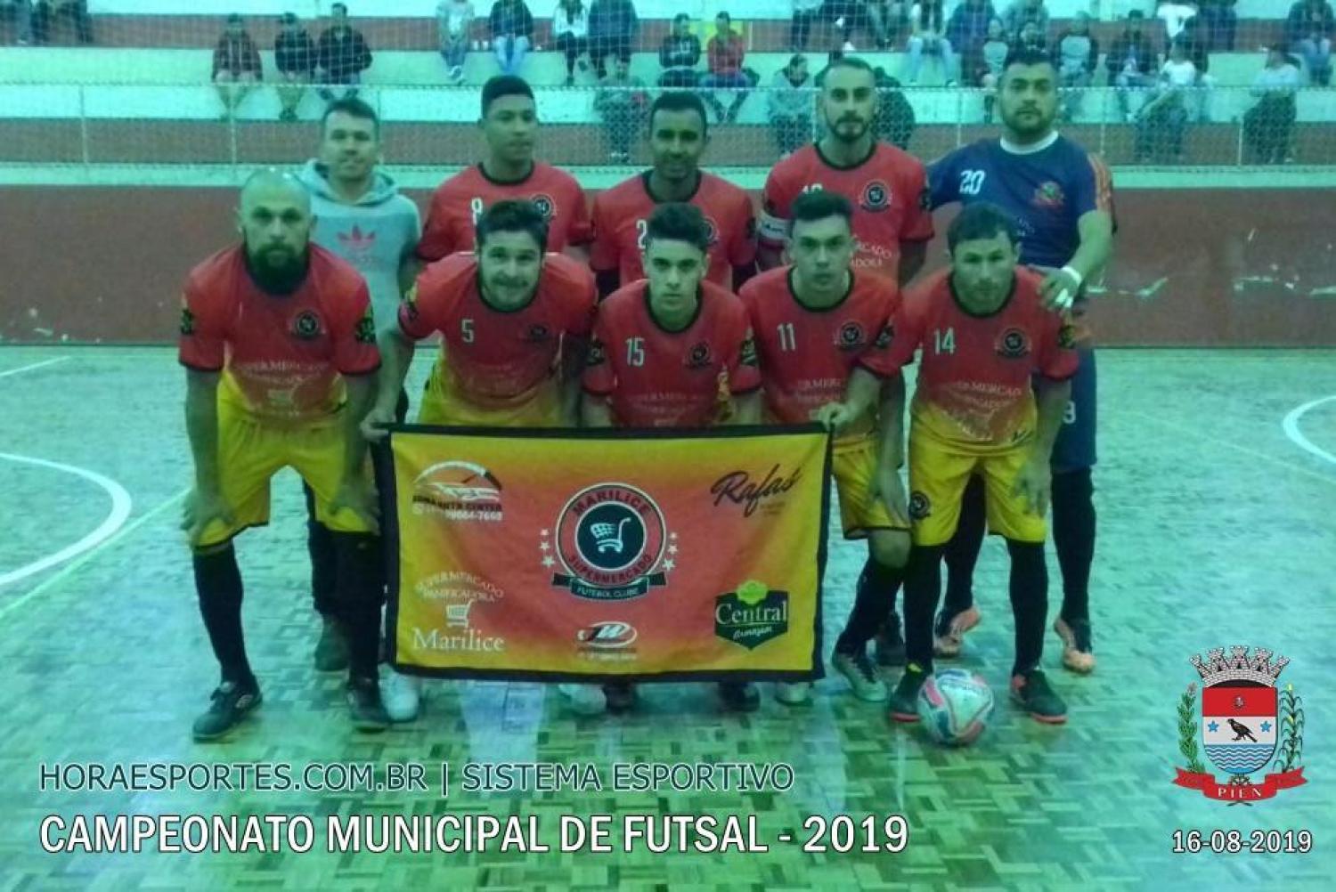 Em um jogo cheio de reviravoltas Supermercado Marilice fica com a última vaga no pienense de futsal