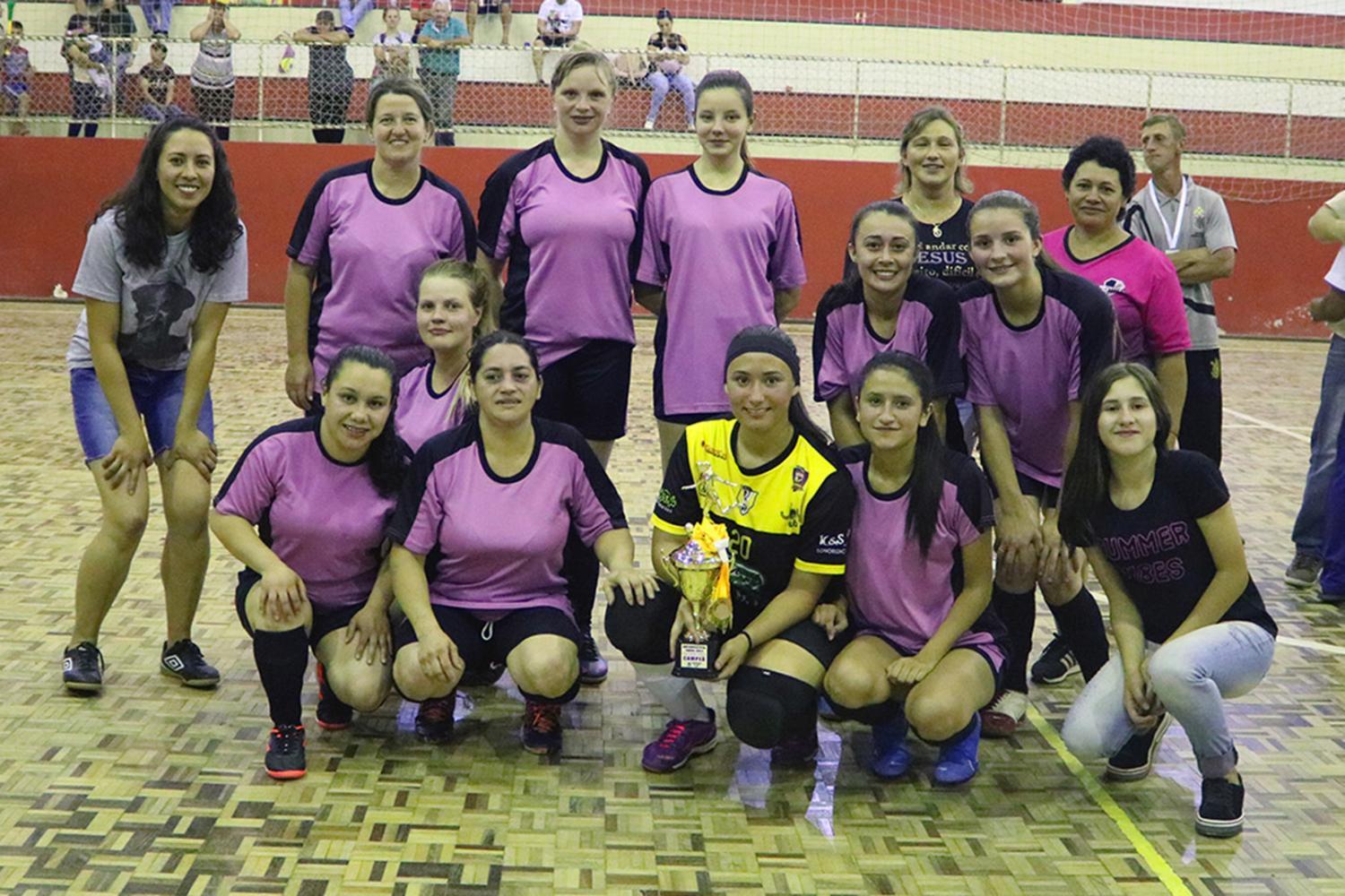 Feminino: União Lageadense é campeão municipal do futsal pienense - Série B