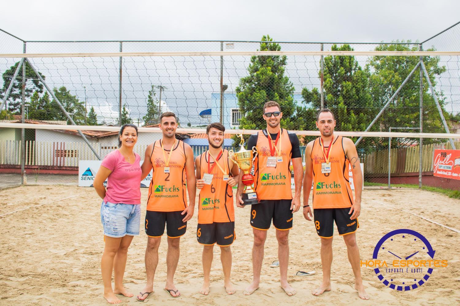 HardLine/Delta é campeão do vôlei de quartetos masculino em Piên