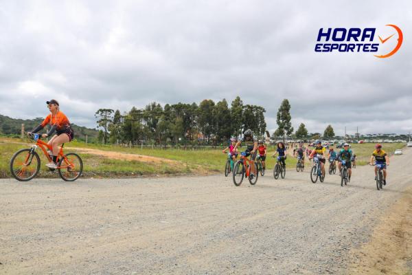 Largada - 1º Pedal do Santuário N. S. das Graças / Bikers Piên