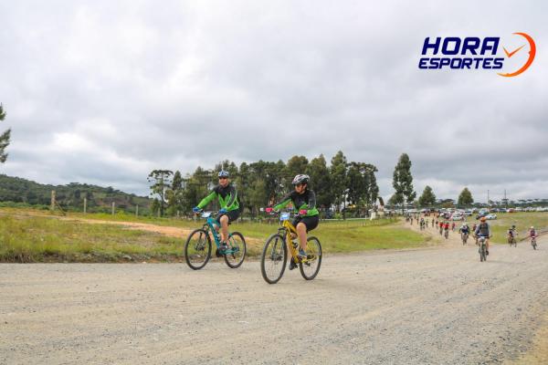Largada - 1º Pedal do Santuário N. S. das Graças / Bikers Piên