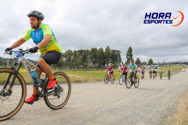 Largada - 1º Pedal do Santuário N. S. das Graças / Bikers Piên