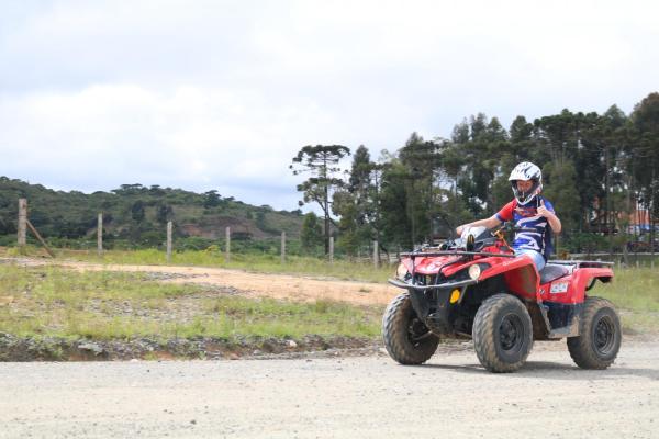 Largada - 1º Pedal do Santuário N. S. das Graças / Bikers Piên