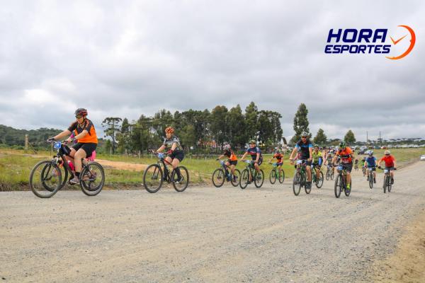 Largada - 1º Pedal do Santuário N. S. das Graças / Bikers Piên