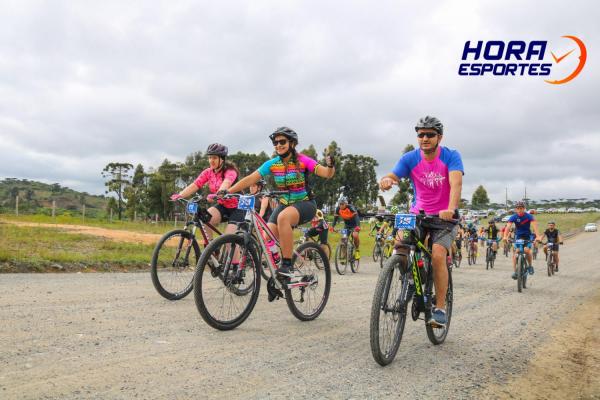 Largada - 1º Pedal do Santuário N. S. das Graças / Bikers Piên