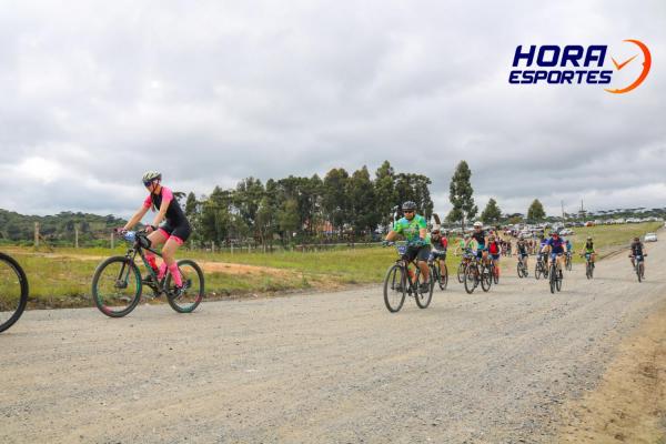 Largada - 1º Pedal do Santuário N. S. das Graças / Bikers Piên