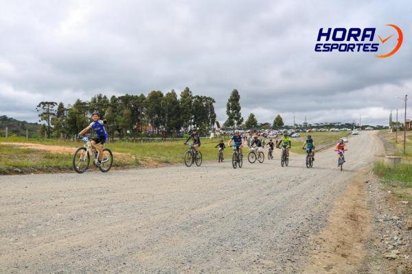 Largada - 1º Pedal do Santuário N. S. das Graças / Bikers Piên