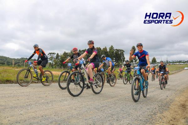 Largada - 1º Pedal do Santuário N. S. das Graças / Bikers Piên