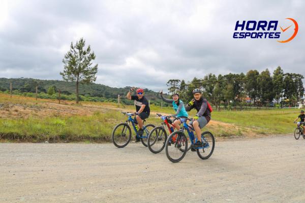 Largada - 1º Pedal do Santuário N. S. das Graças / Bikers Piên