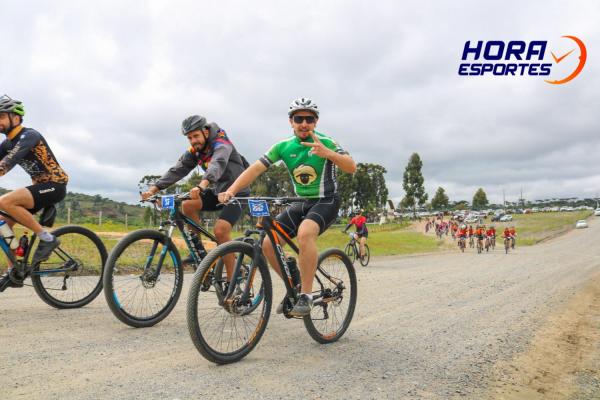 Largada - 1º Pedal do Santuário N. S. das Graças / Bikers Piên