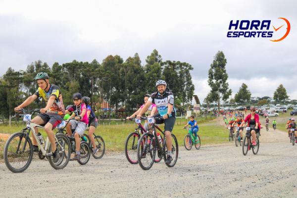 Largada - 1º Pedal do Santuário N. S. das Graças / Bikers Piên