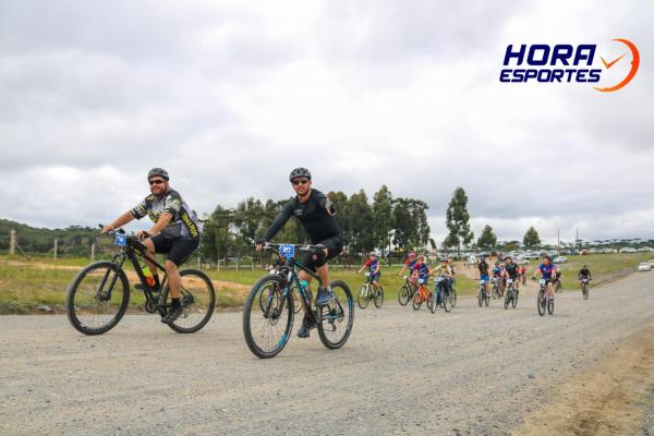 Largada - 1º Pedal do Santuário N. S. das Graças / Bikers Piên