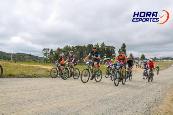 Largada - 1º Pedal do Santuário N. S. das Graças / Bikers Piên