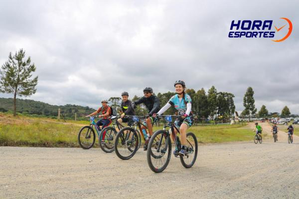 Largada - 1º Pedal do Santuário N. S. das Graças / Bikers Piên