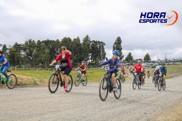 Largada - 1º Pedal do Santuário N. S. das Graças / Bikers Piên