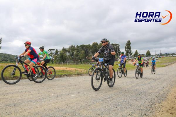 Largada - 1º Pedal do Santuário N. S. das Graças / Bikers Piên