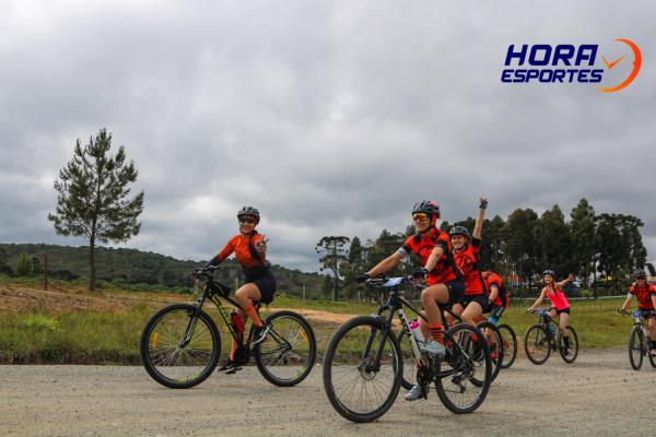 Largada - 1º Pedal do Santuário N. S. das Graças / Bikers Piên