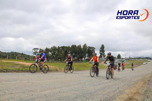 Largada - 1º Pedal do Santuário N. S. das Graças / Bikers Piên