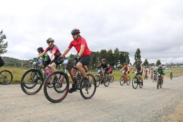 Largada - 1º Pedal do Santuário N. S. das Graças / Bikers Piên
