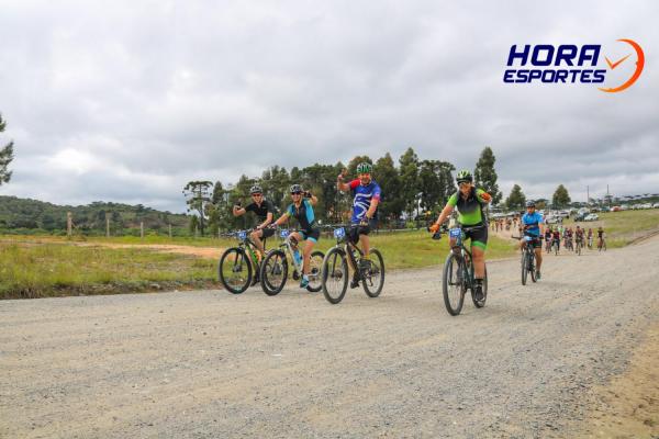 Largada - 1º Pedal do Santuário N. S. das Graças / Bikers Piên