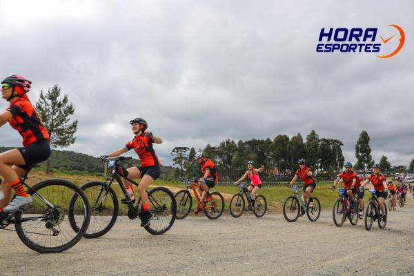Largada - 1º Pedal do Santuário N. S. das Graças / Bikers Piên