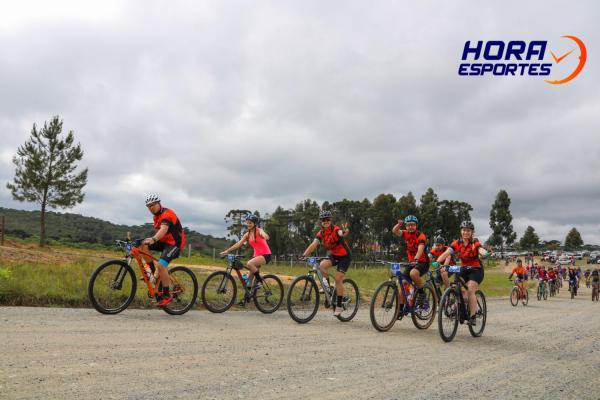 Largada - 1º Pedal do Santuário N. S. das Graças / Bikers Piên