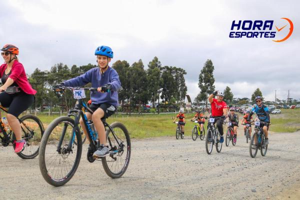 Largada - 1º Pedal do Santuário N. S. das Graças / Bikers Piên