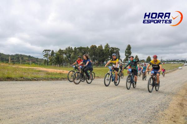 Largada - 1º Pedal do Santuário N. S. das Graças / Bikers Piên