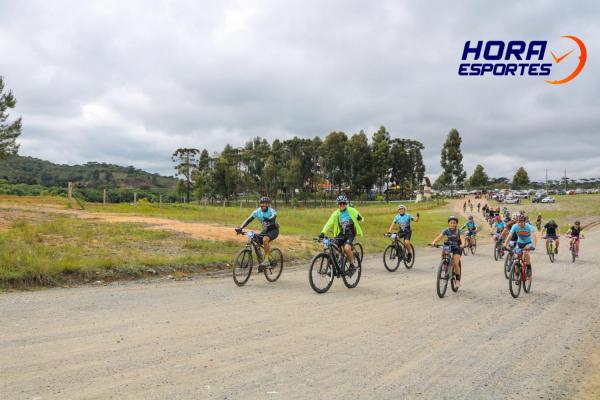 Largada - 1º Pedal do Santuário N. S. das Graças / Bikers Piên