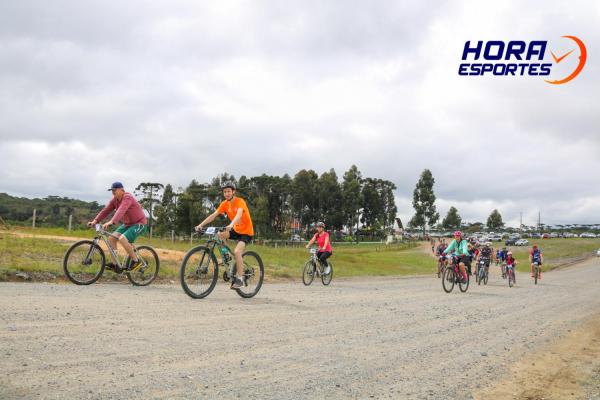 Largada - 1º Pedal do Santuário N. S. das Graças / Bikers Piên