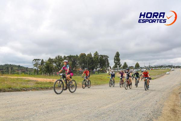 Largada - 1º Pedal do Santuário N. S. das Graças / Bikers Piên