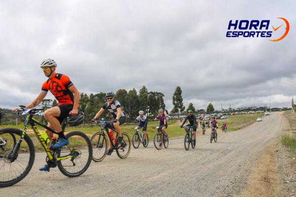 Largada - 1º Pedal do Santuário N. S. das Graças / Bikers Piên