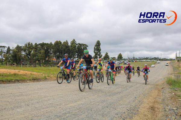 Largada - 1º Pedal do Santuário N. S. das Graças / Bikers Piên