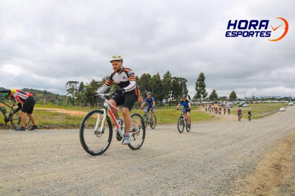 Largada - 1º Pedal do Santuário N. S. das Graças / Bikers Piên