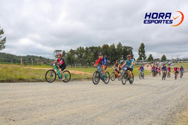 Largada - 1º Pedal do Santuário N. S. das Graças / Bikers Piên